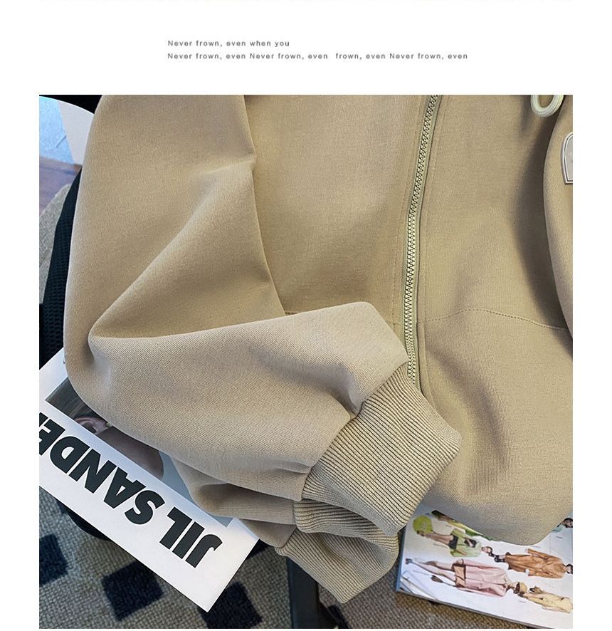 Dream Drop - Hartprint Hoodie met Rits