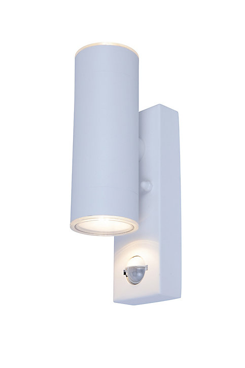 Applique murale à détection LED Blooma Candiac Up & Down blanc IP44