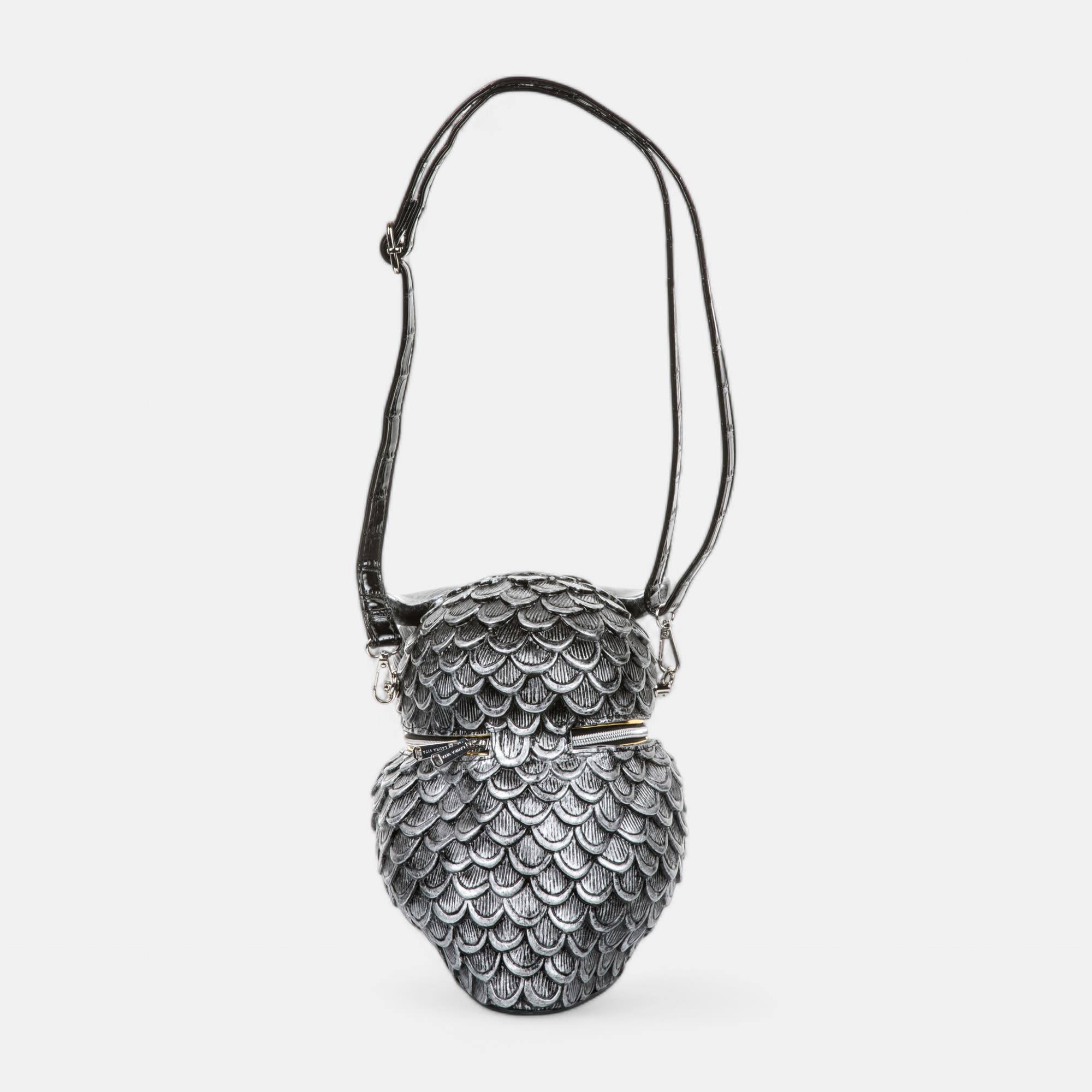 Sac bandoulière argent
