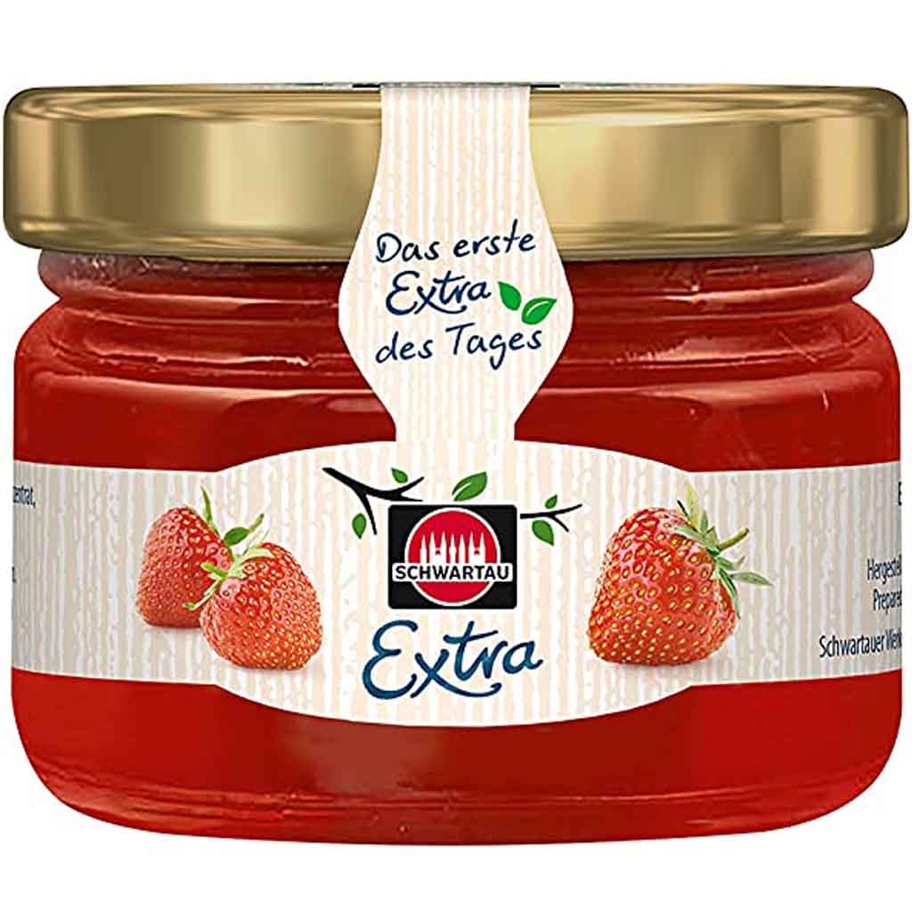 Schwartau Extra Konfitüre Erdbeere 72x28,3g=2037g MHD:25.2.26