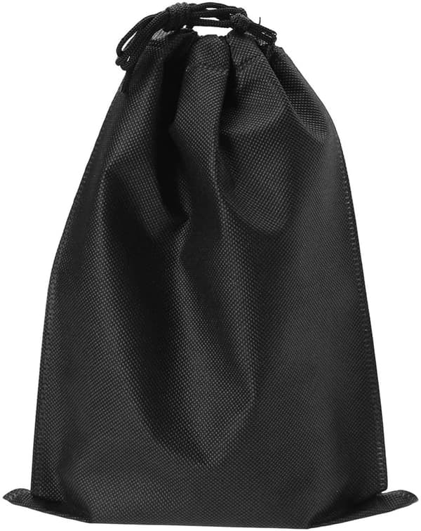 INF Oppbevaringsposer av tøy med snøring 5-pakning 33×40 cm