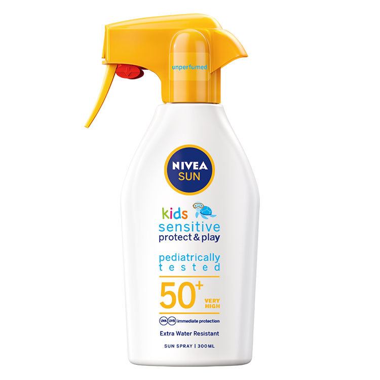 NIVEA Sun Kids Sensitive Protected & Play Sun Spray SPF50 270ml