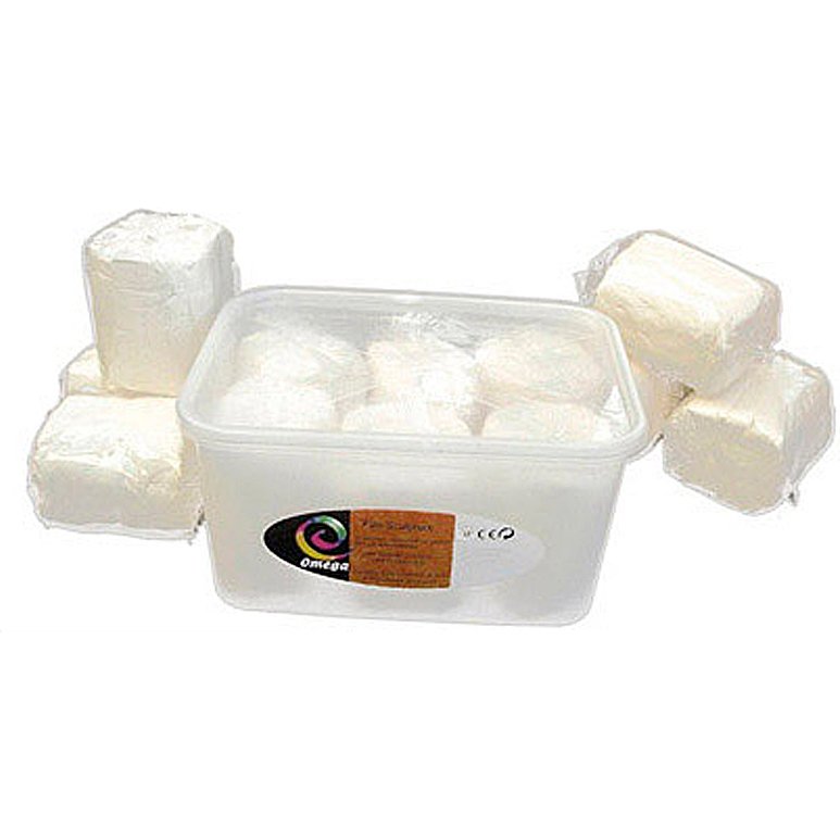 Pâte à modeler modly multi-activités autodurcissante coloris blanc pack 12 pains 250g
