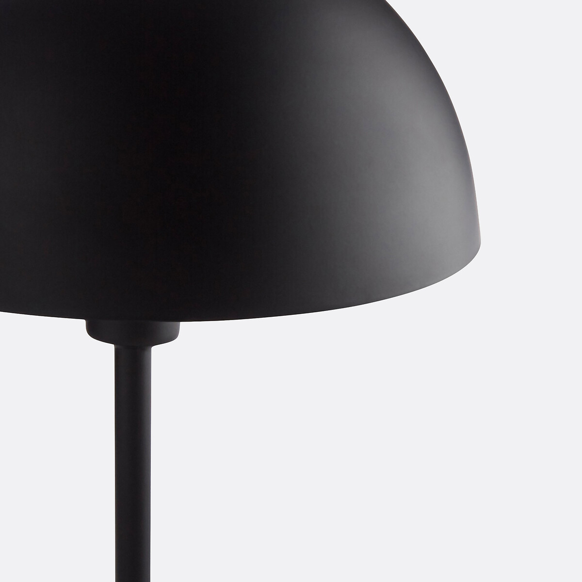 LA REDOUTE INTERIEURS<br>Candeeiro de mesa cogumelo, ferro cromado, Capi