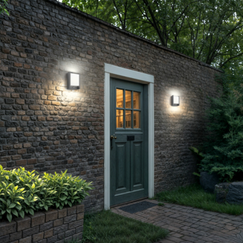 Philips buitenlamp Arbour met bewegingsensor antraciet 3,8W 800 lm