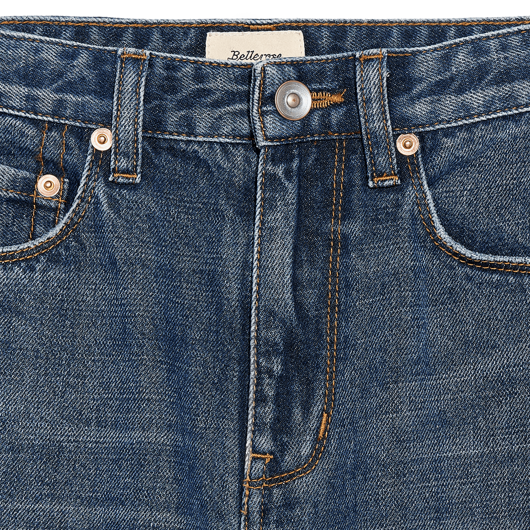 PETERS - Jean droit en coton biologique | Bleu