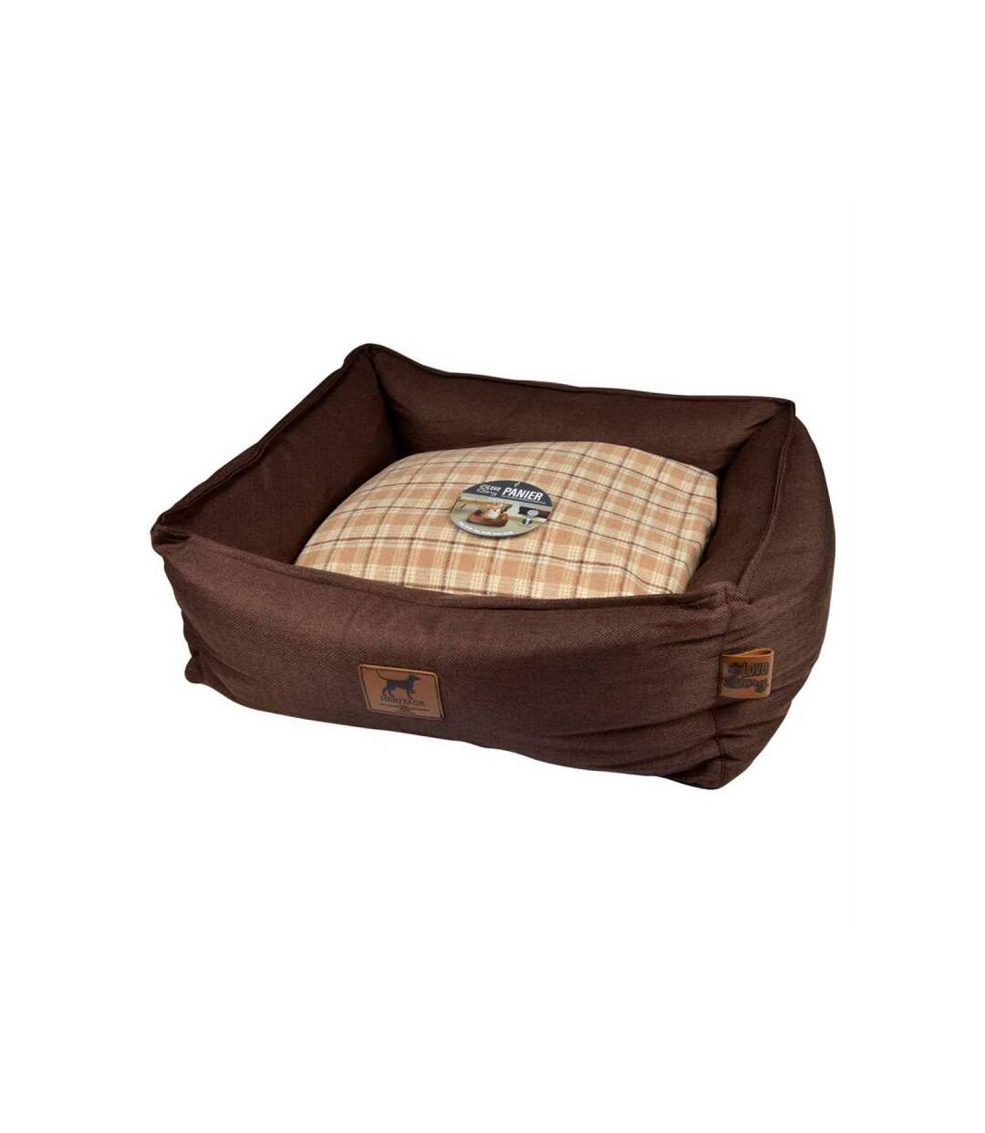 Paris Prix - Panier Pour Chien & Chat héritage 55cm Noisette