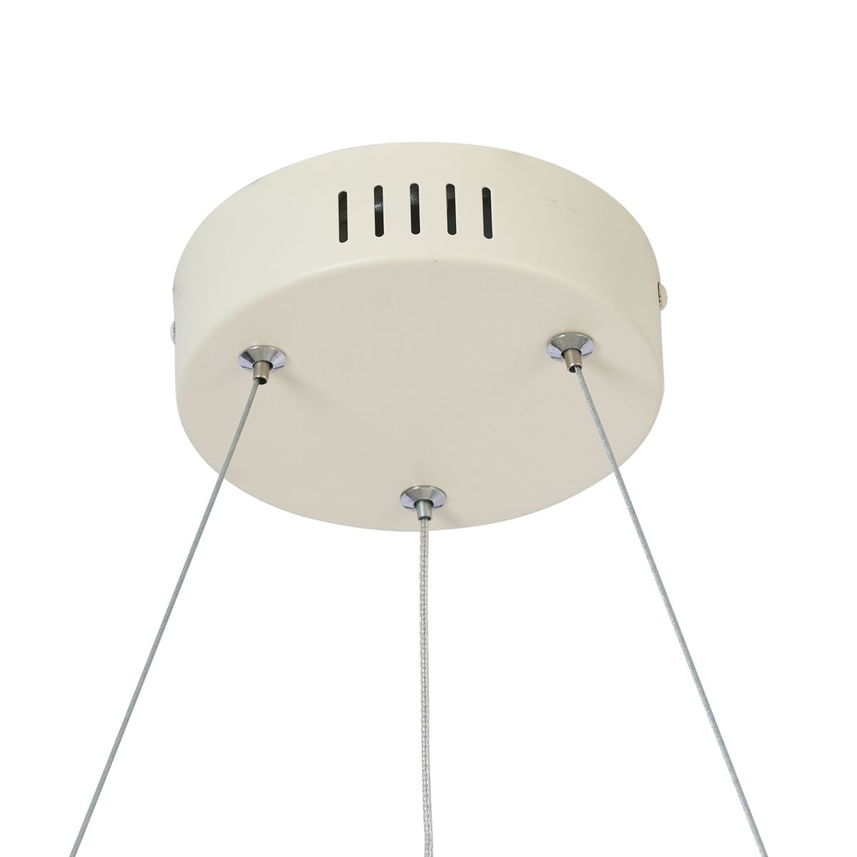 Scandinavische hanglamp beige 72cm incl. LED 3-staps dimbaar - Circuit