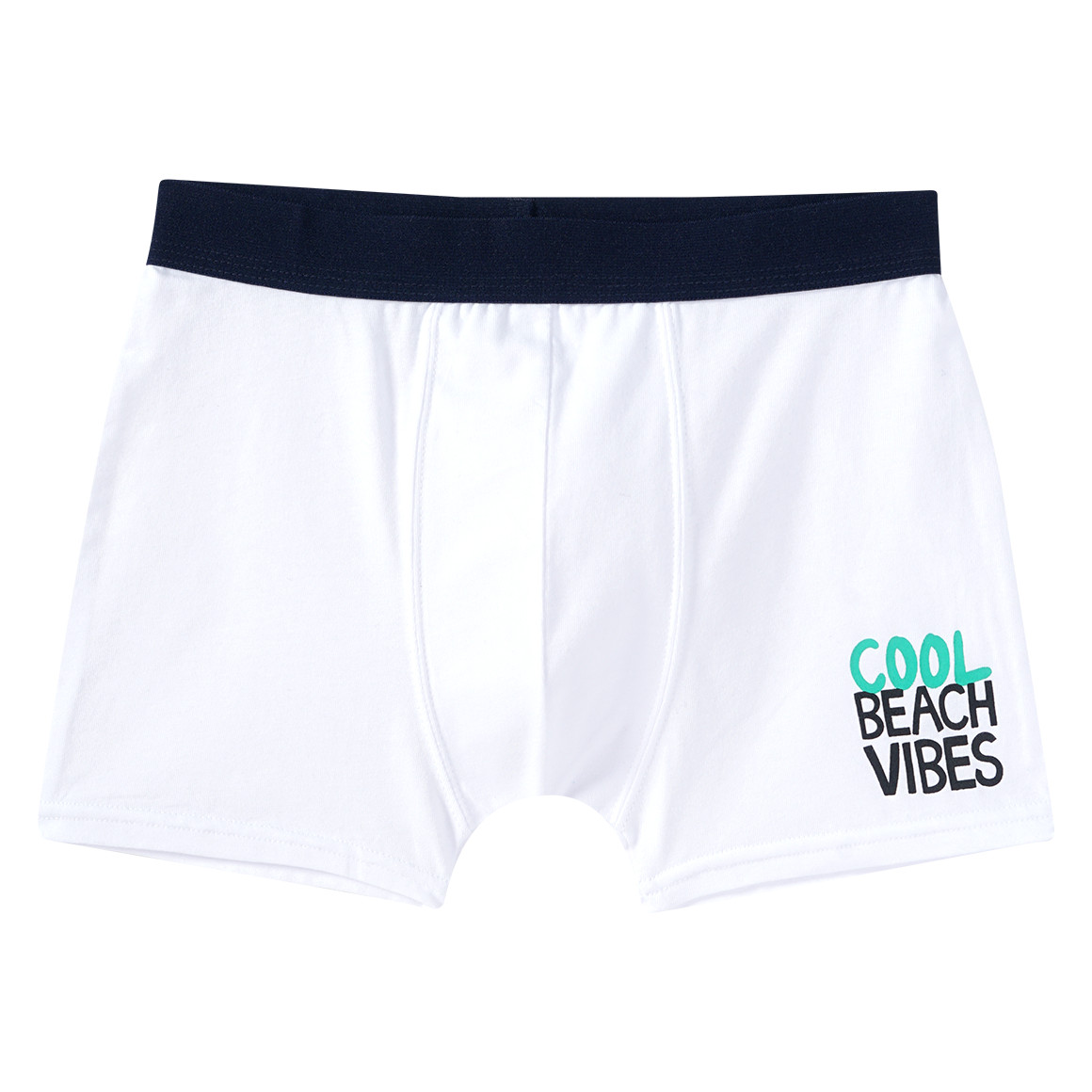 Famy 5 Jungen Boxer in verschiedenen Dessins hellblau / dunkelblau / weiss