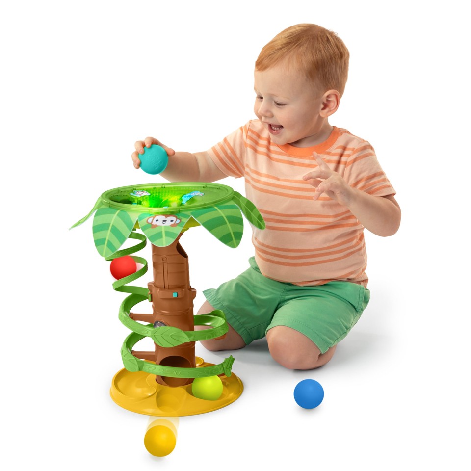 Bright Starts - Tropical Twirl™ kuglebane legetøj