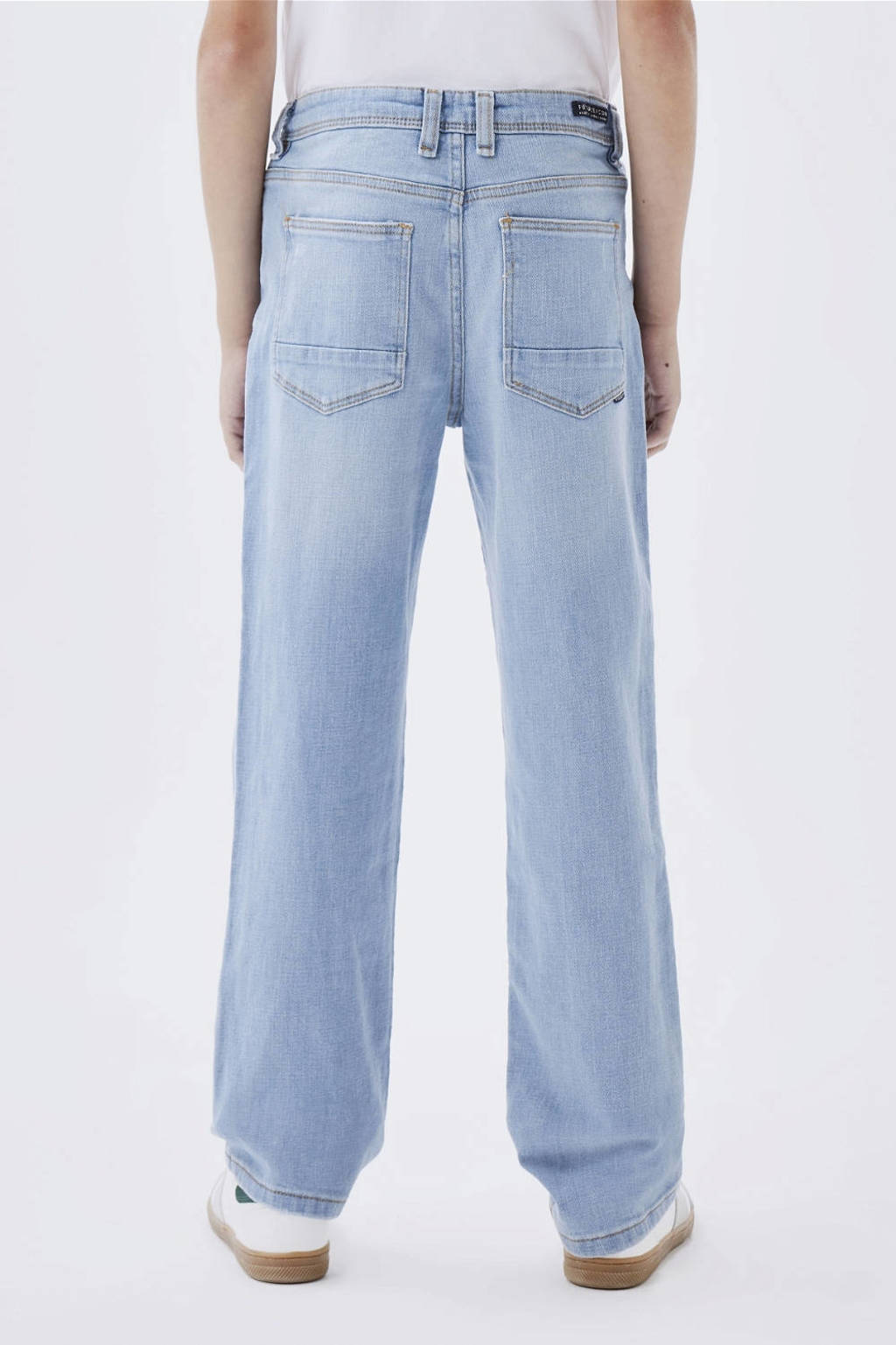 NAME IT straight leg jeans NKMRYAN light blue denim