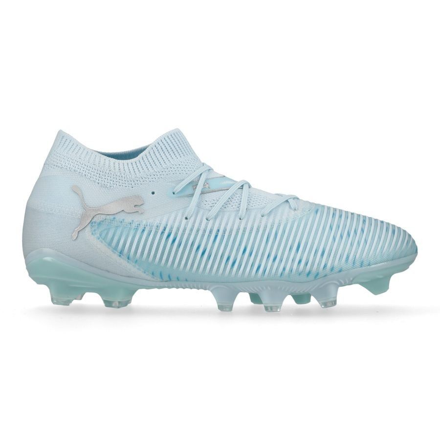 PUMA Future 8 Match FG/AG Light Up - Icy Blue/Turquoise/Lapis Lazuli Femme ÉDITION LIMITÉE