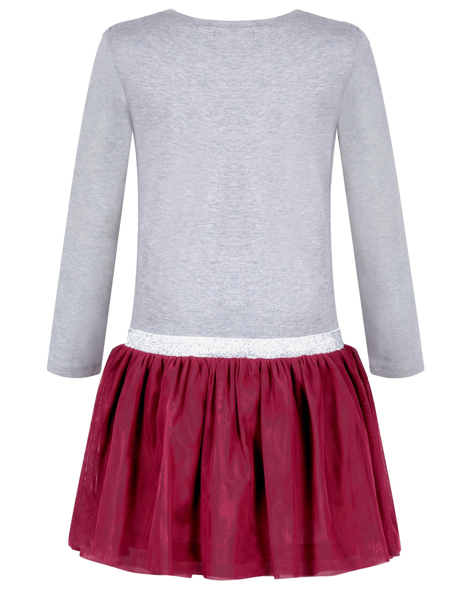 Langarmkleid GALOPP in grey melange