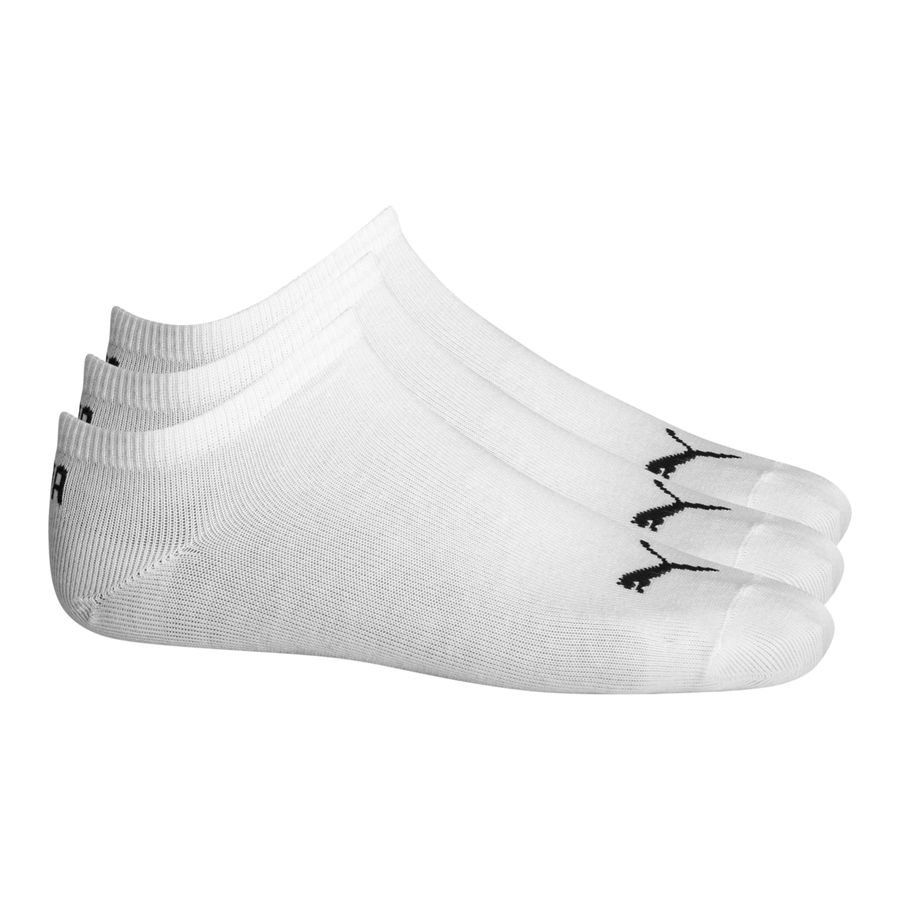 PUMA Socquettes Chaussures Pack de 3 - Blanc/Noir Enfant