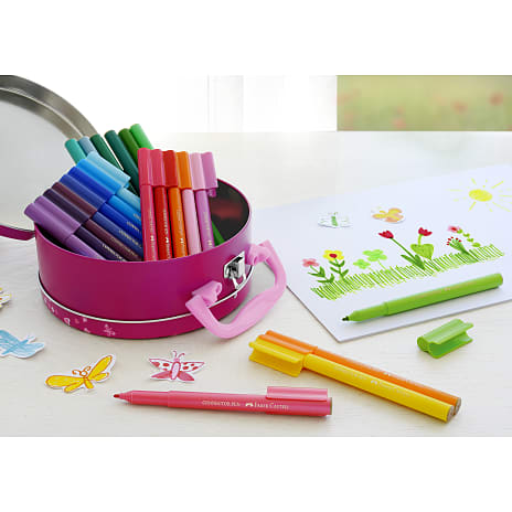 Faber Castell fiberpenne - 33 stk