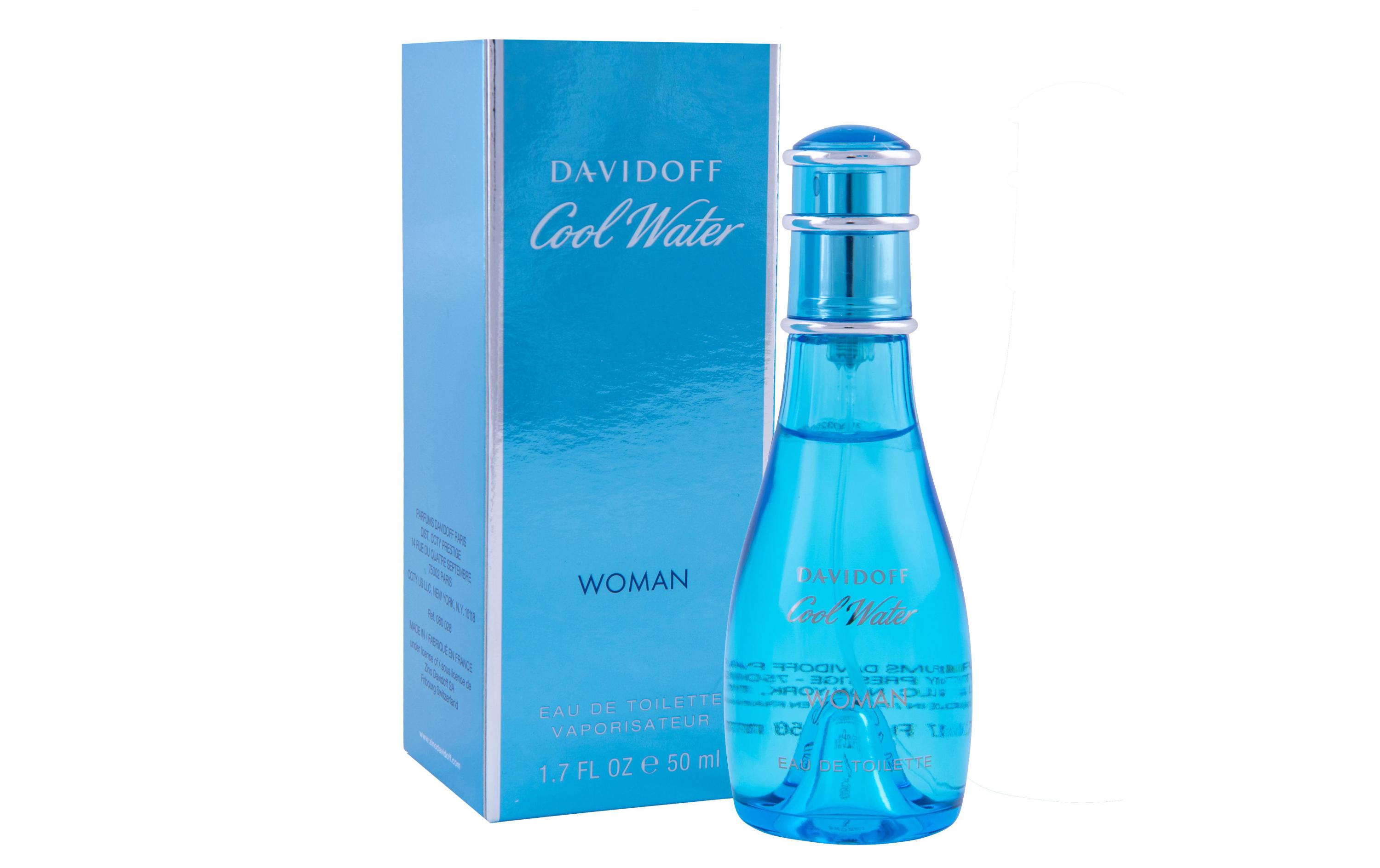 Eau de Toilette Cool Water Woman 50 mlFrischer Damenduft