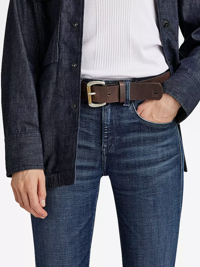 G-STAR RAW Gürtel DAST braun