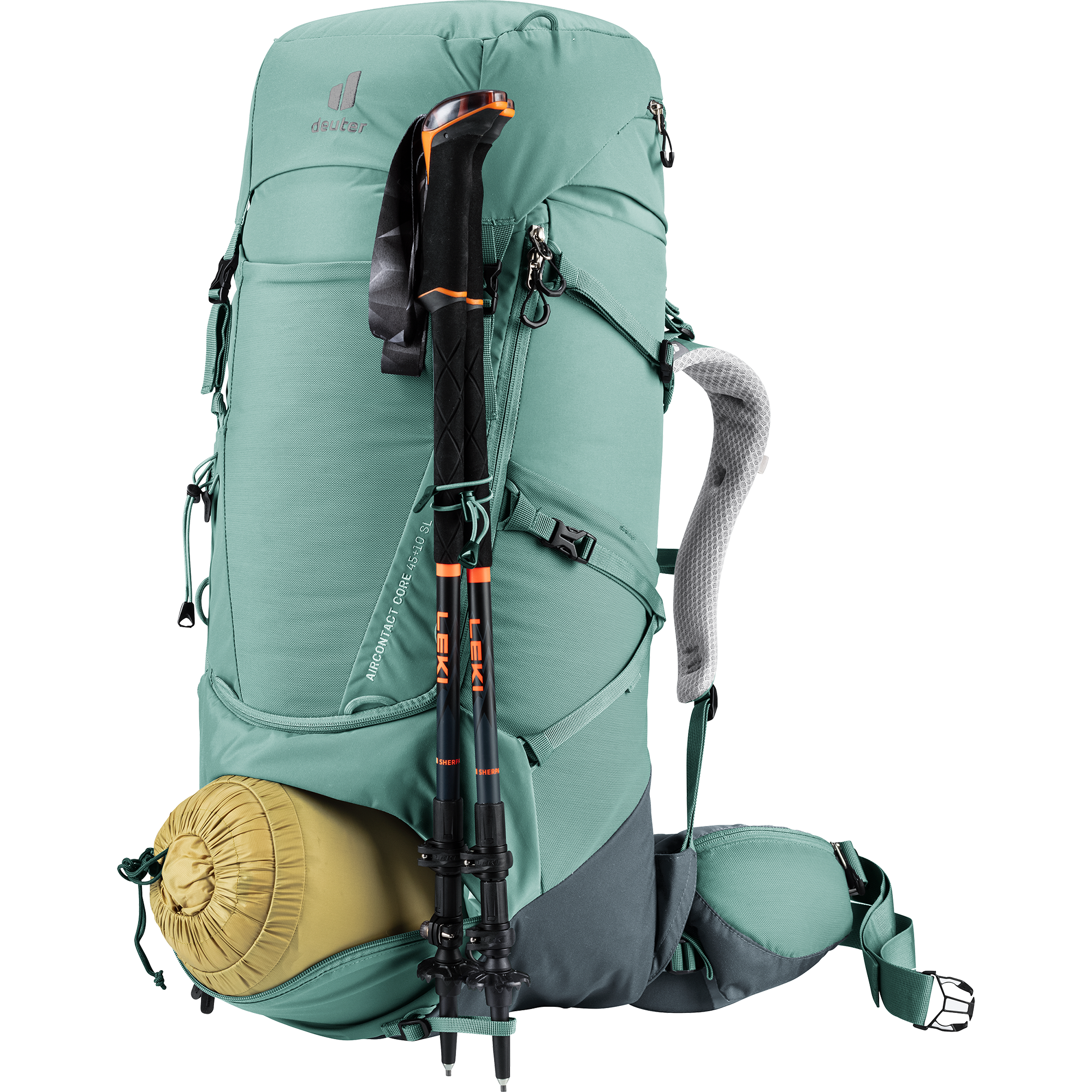 deuter Aircontact Core 45l+10 SL Trekkingrucksack Damen jade graphite