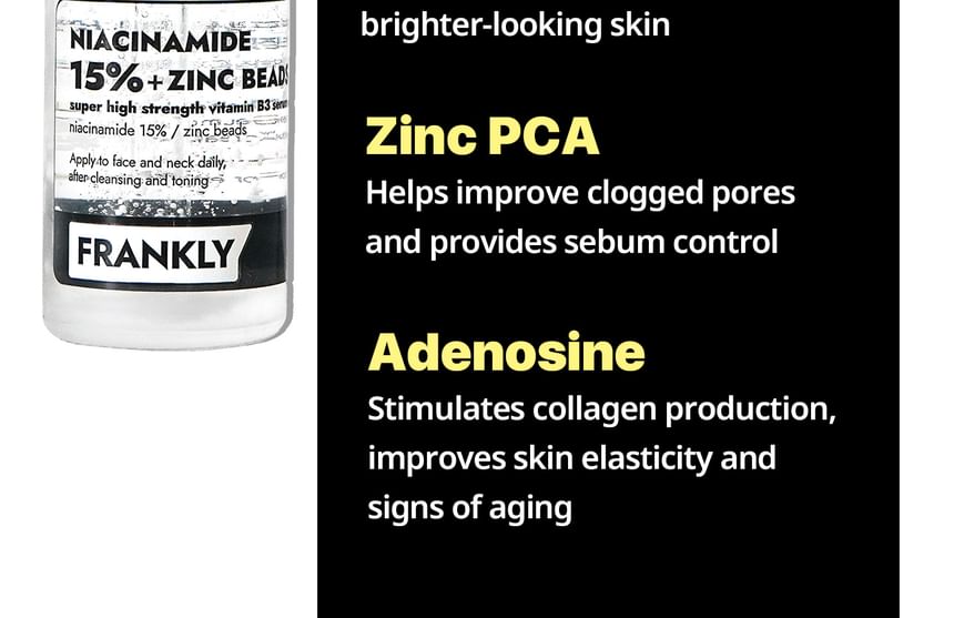 FRANKLY - Niacinamide 15% + Zinkparels Serum