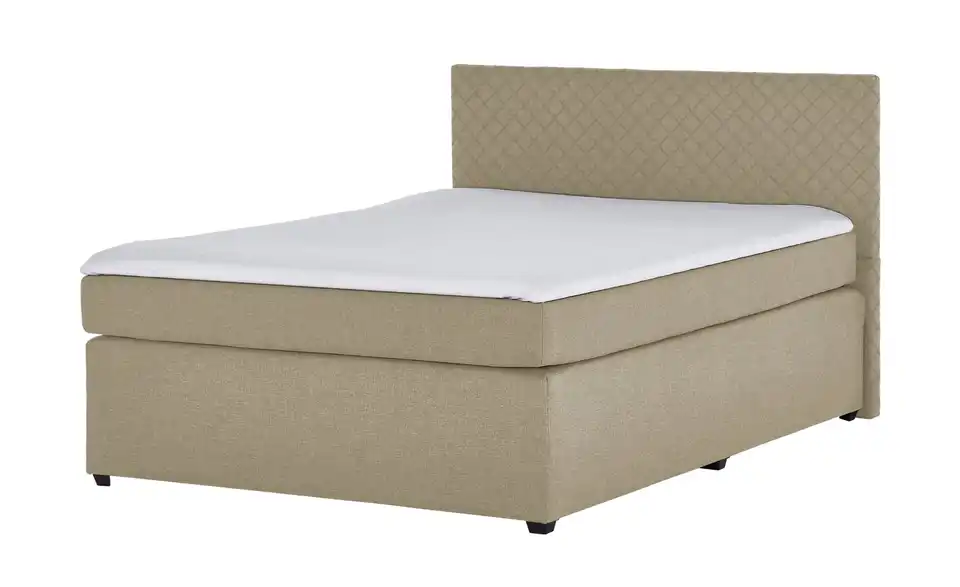 Boxspringbett Kety 140 cm Beige