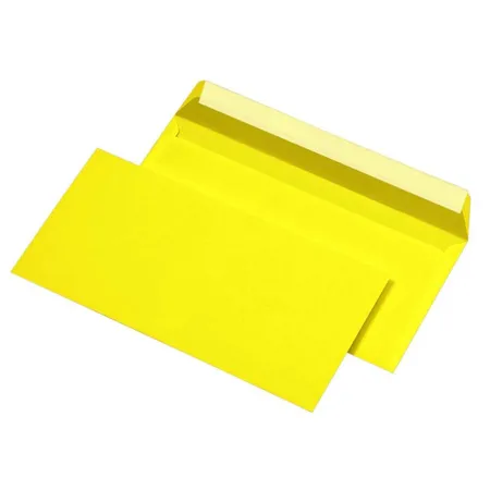 MAILmedia 25 MAILmedia® Briefumschläge Din lang gelb haftklebend