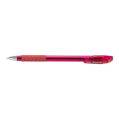 Pentel Feel-it! - Stylo à bille - rose - 0,7 mm