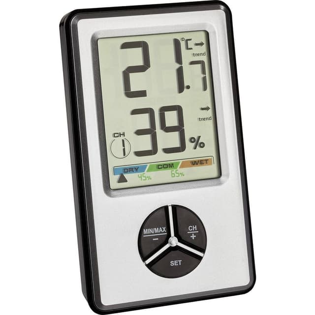 TFA Dostmann 30.5045.54 Trådløst termo-/hygrometer 1 stk