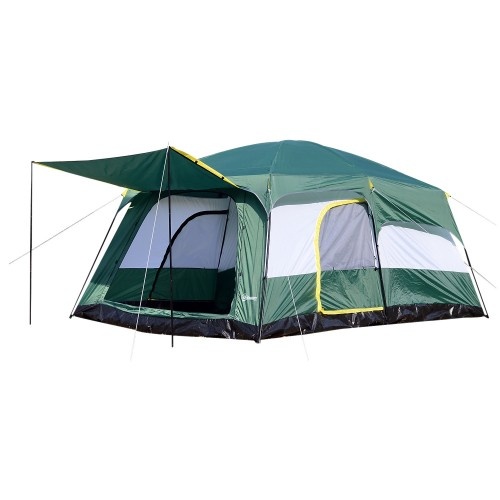 Tenda familiar, verde