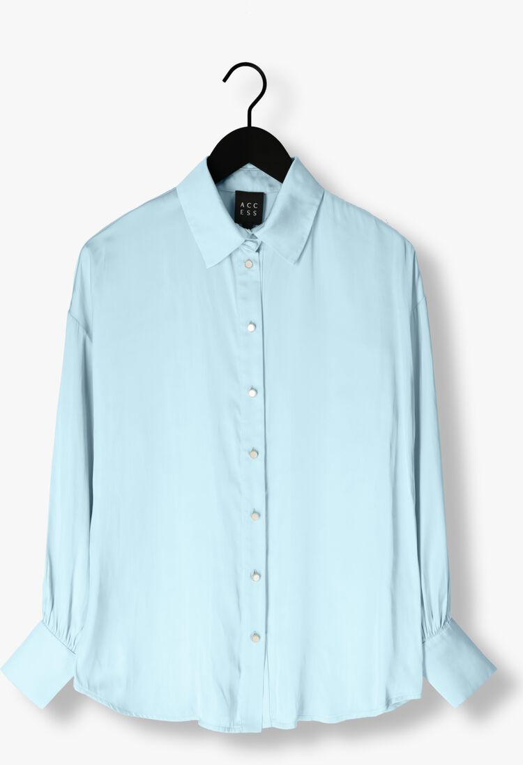 ACCESS mint access blouse satin effect shirt