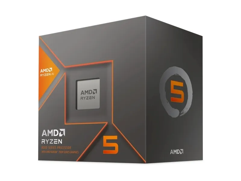 AMD Ryzen 5 8600G - 4.3 GHz - 6-core - 12 tråde - 16 MB cache - Socket AM5 - Box
