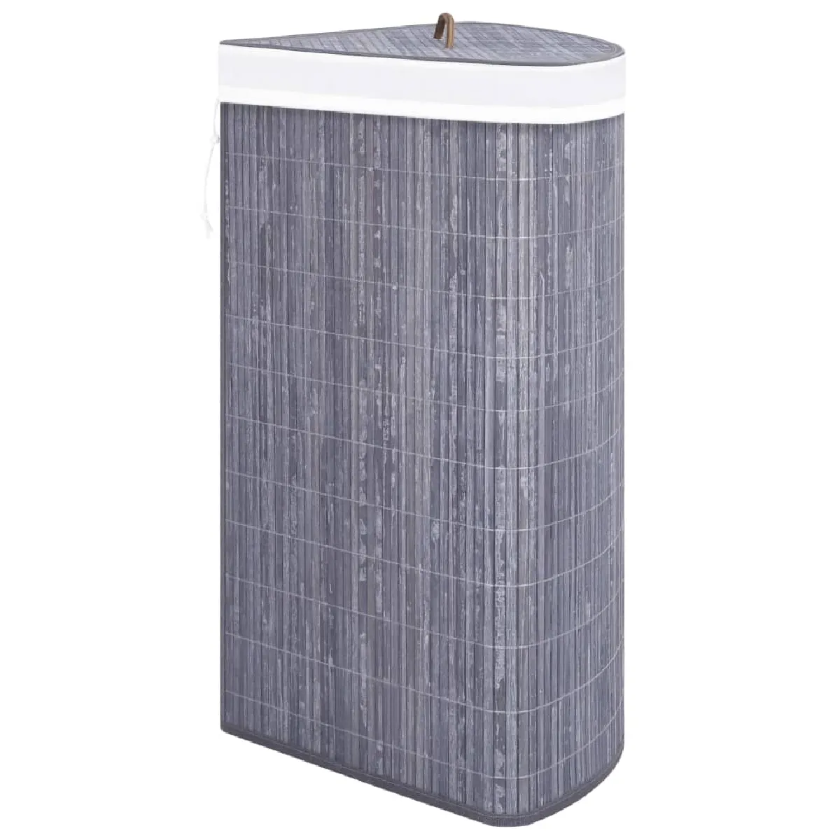 vidaXL Panier à linge Bambou