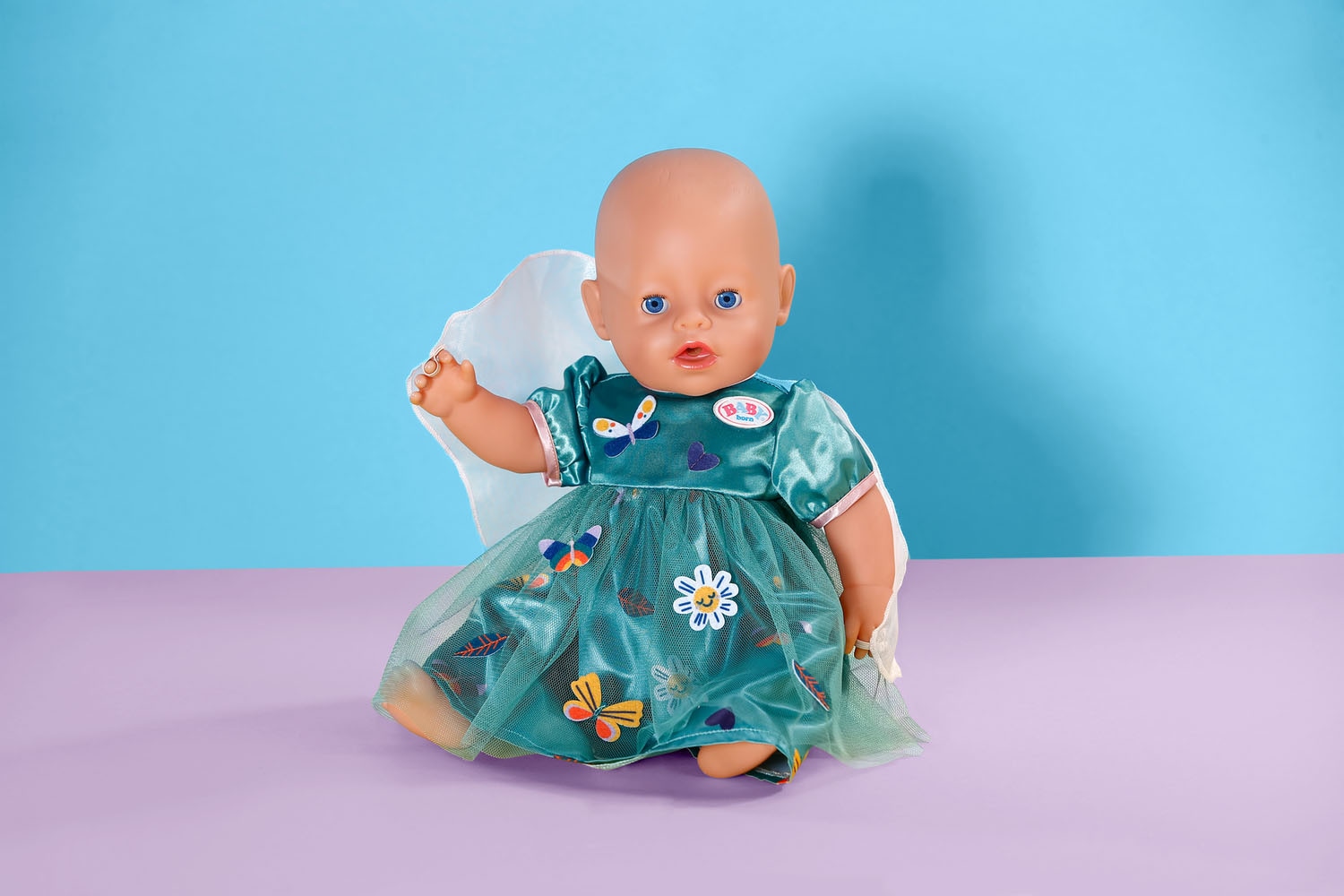 Baby Born Puppenkleidung »Feenkleid mit Flügeln, 43 cm« mit Kleiderbügel
