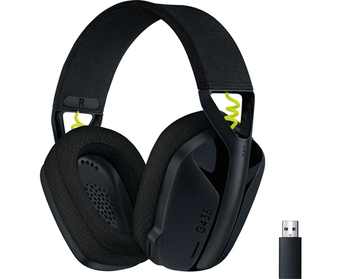 Logitech G435 Lightspeed Headset Black