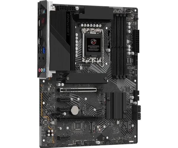 ASRock Z790 PG Lightning - Bundkort - ATX - LGA1700 sokkel - Z790 Chipset - USB-C 3.2 Gen 2x2, USB 3.2 Gen 2, USB 3.2 Gen 1, USB-C 3.2 Gen 1 - 2.5 Gigabit LAN - onboard grafik (CPU påkrævet) - HD Audio (8-kanaler)