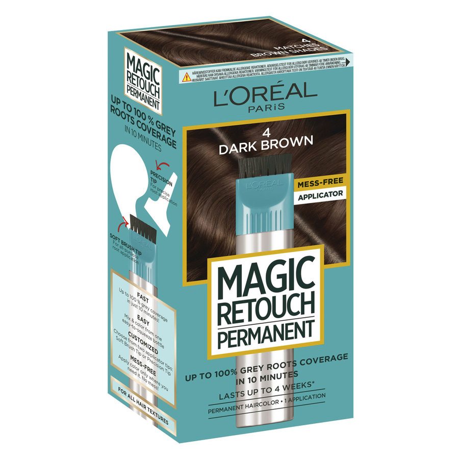 L'Oréal Paris Magic Retouch Permanent 4 Dark Brown