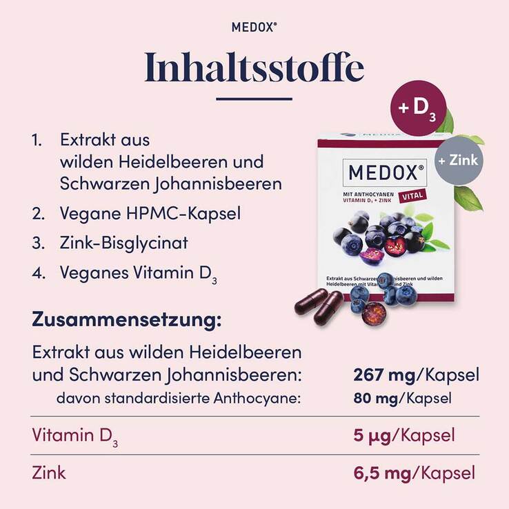Medox Vital Kapseln, 30 St