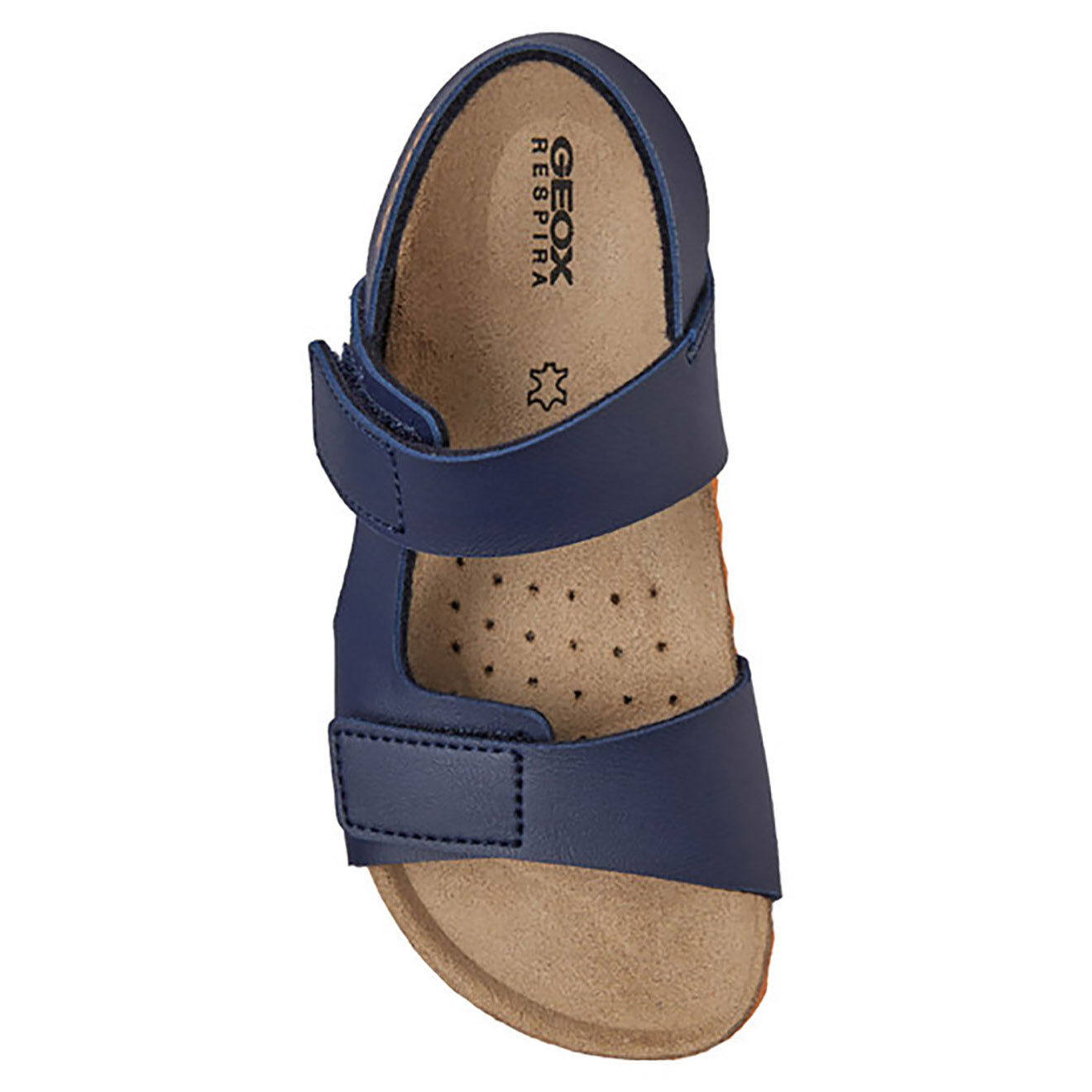 Geox Sandales Ghita bleu royal/orange