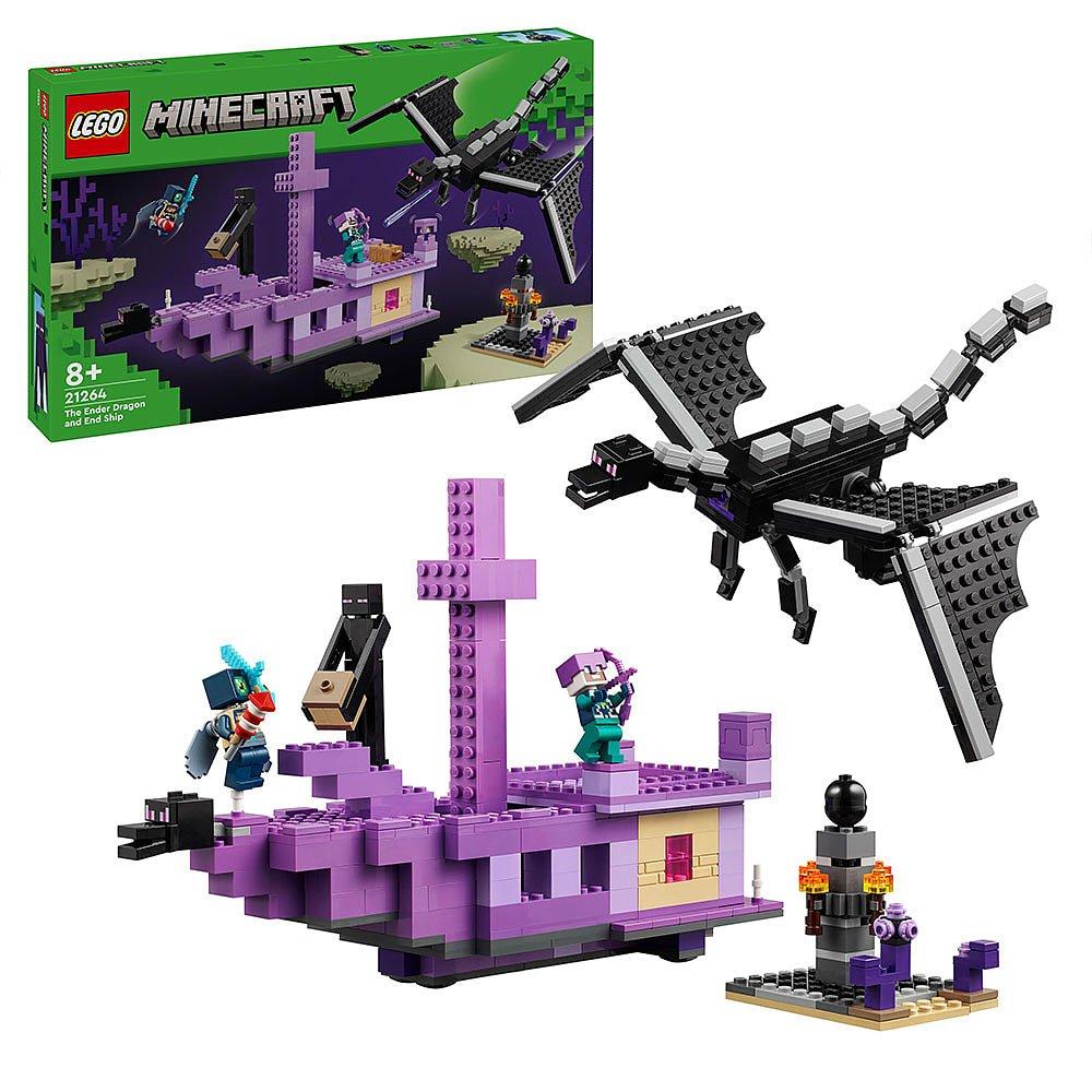 LEGO GAME LEGO Minecraft 21264 The Ender Dragon and End Ship