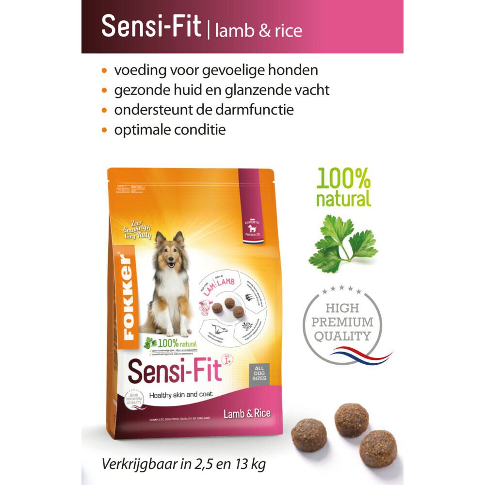 Fokker Hondenvoer Sensi-Fit 13 kg