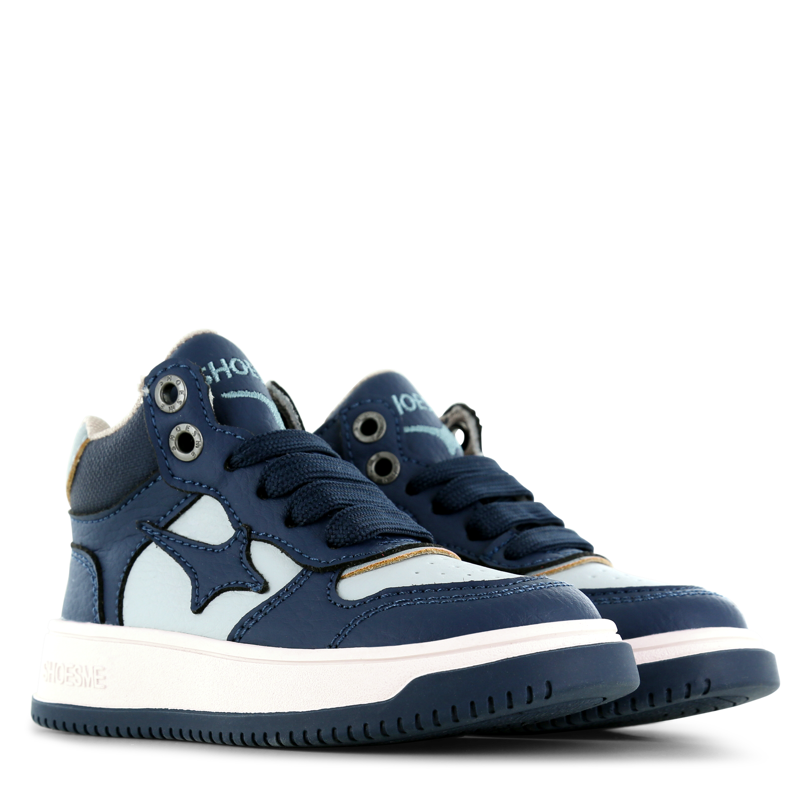 Shoesme blauwe sneaker Microfiber leer | Sale