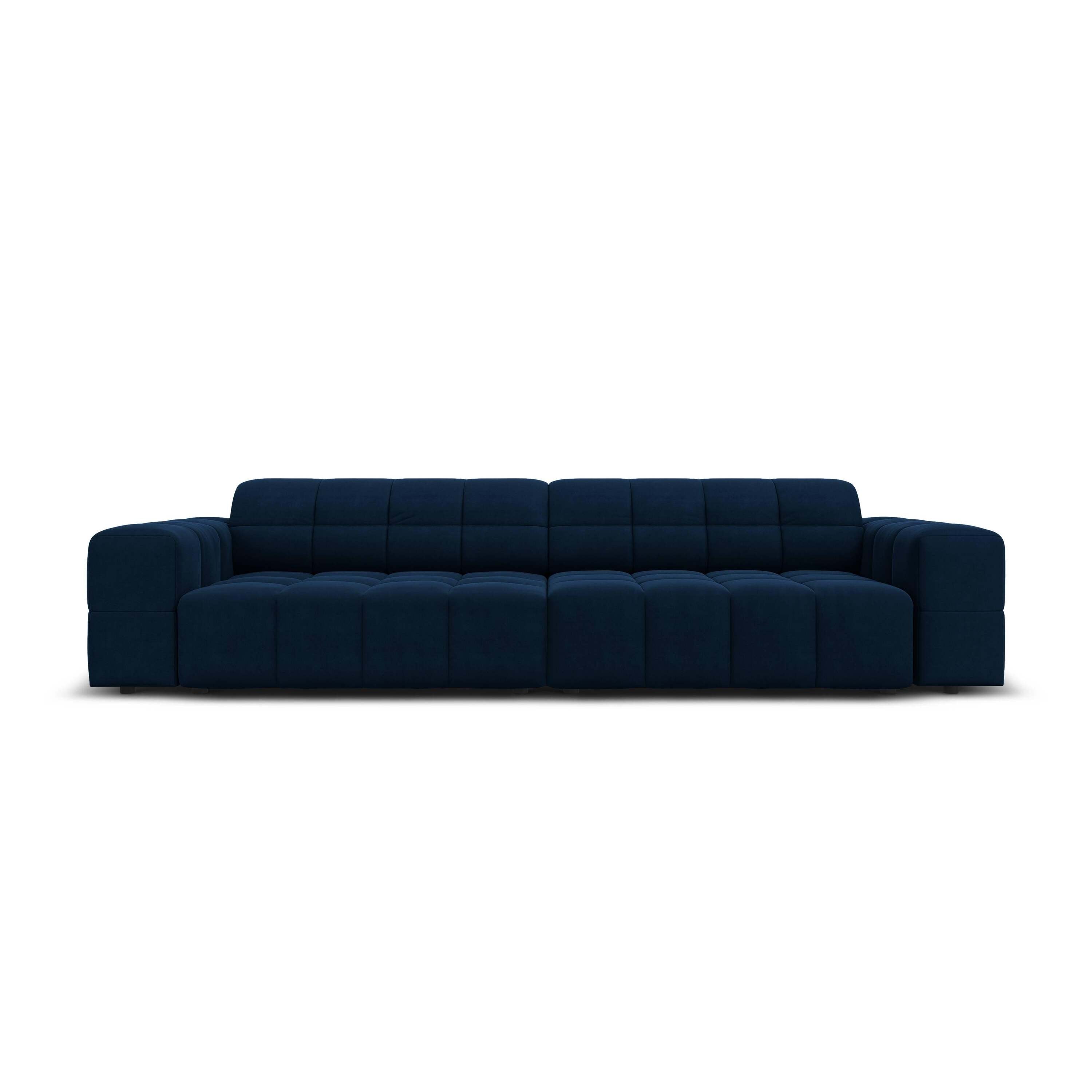 Cosmopolitan Design Chicago 4-zitsbank - Velvet - Koningsblauw