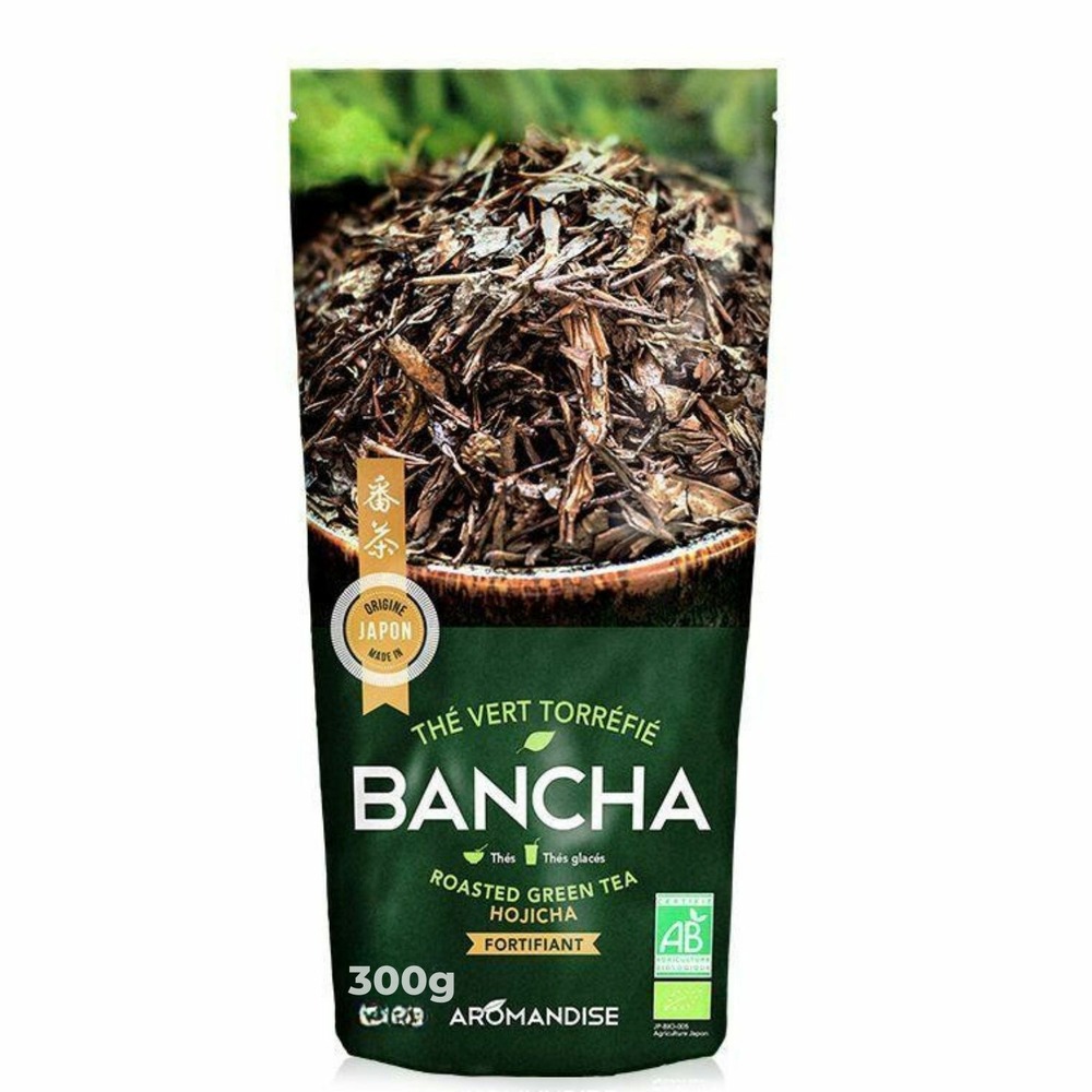 Thé vert bio japonais bancha hojicha 300 g