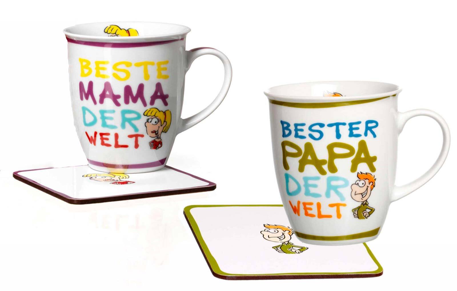 Ritzenhoff & Breker Kaffeebecher Geschenkset 320 ml 2er Set