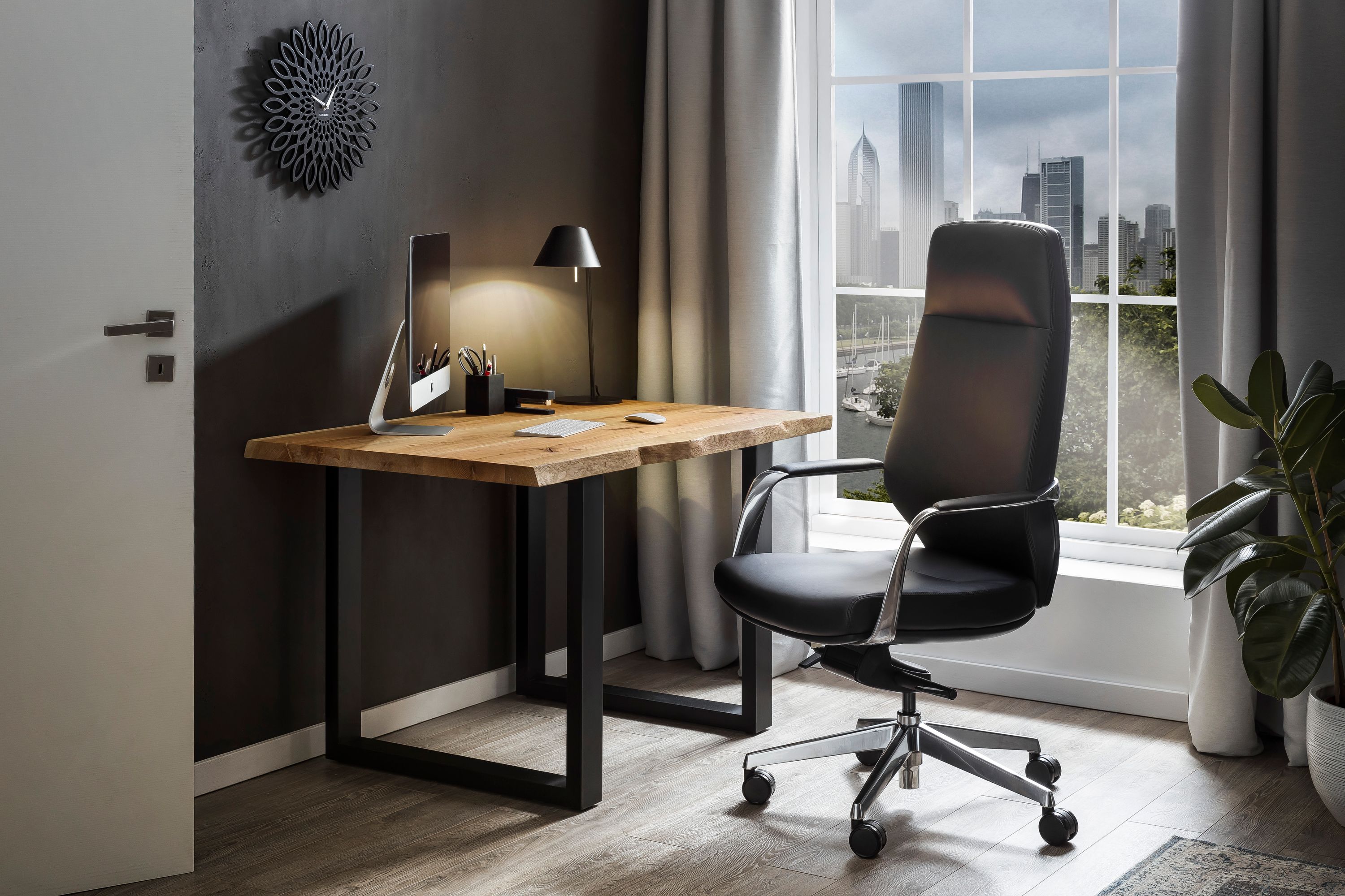 Esstisch 120x80 cm aus Eiche Esszimmertisch Küchentisch Tisch Holztisch