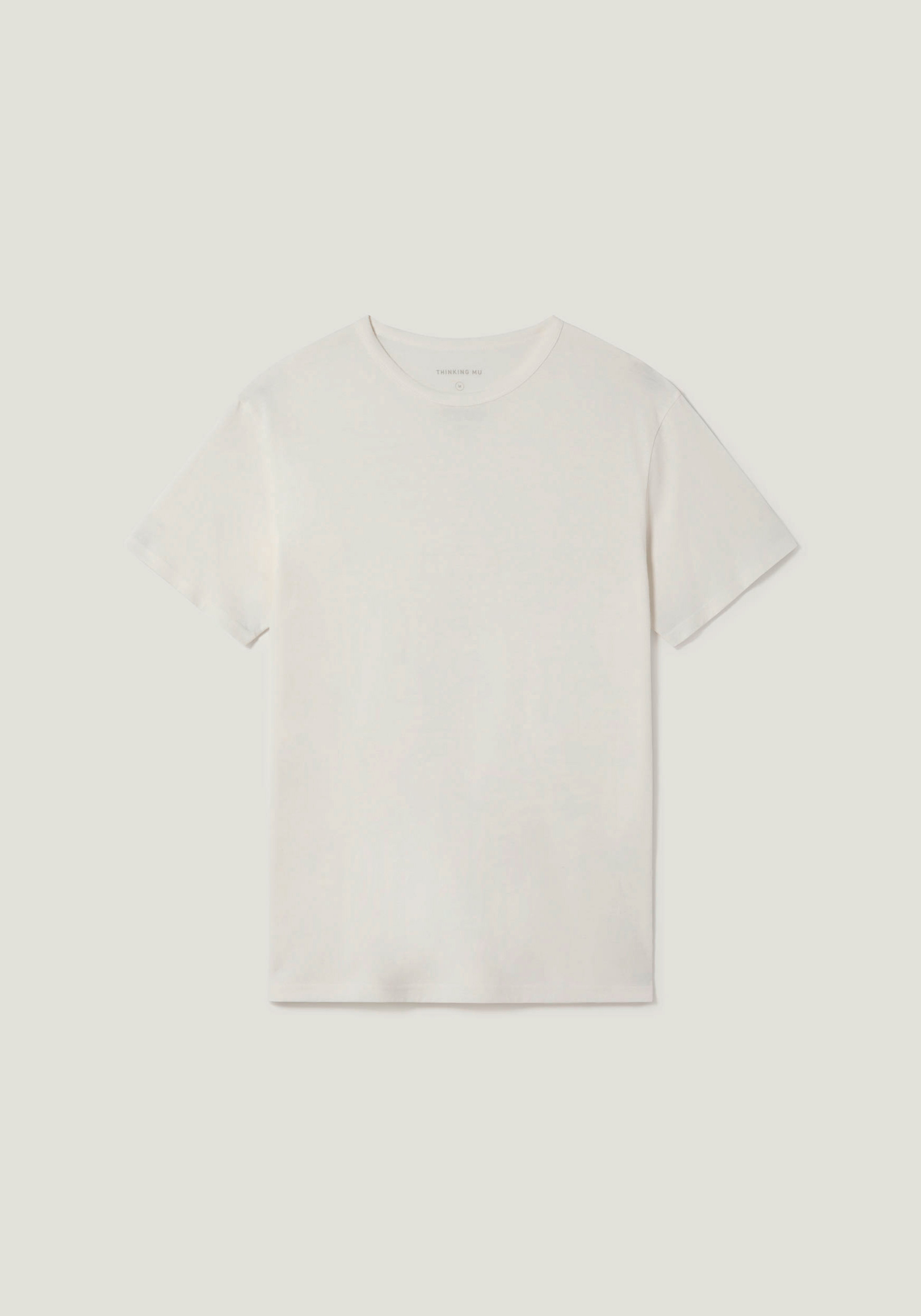 Thinking Mu T-Shirt Tee Hemp White