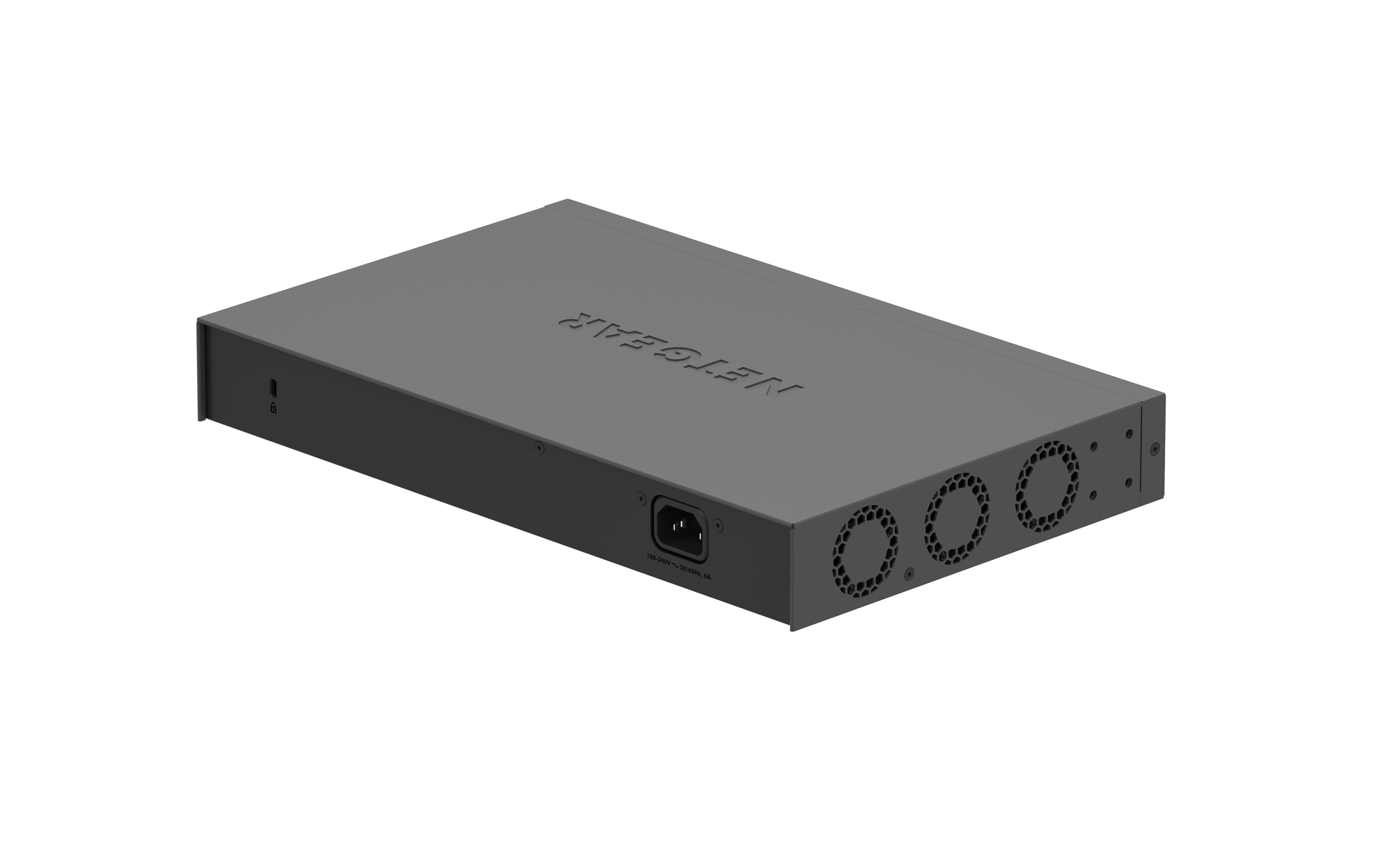 PoE++ Switch GS516UP-100EUS 16 Port<br>Netgear 16-Port Gigabit Ethernet High-Power PoE+ Unmanaged Switch mit PoE++ Ports