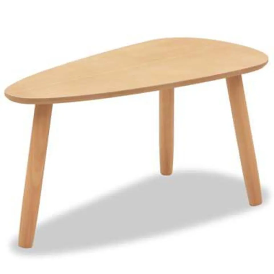 vidaXL - Salontafel - Bruin - Grenenhout - 2 stuks