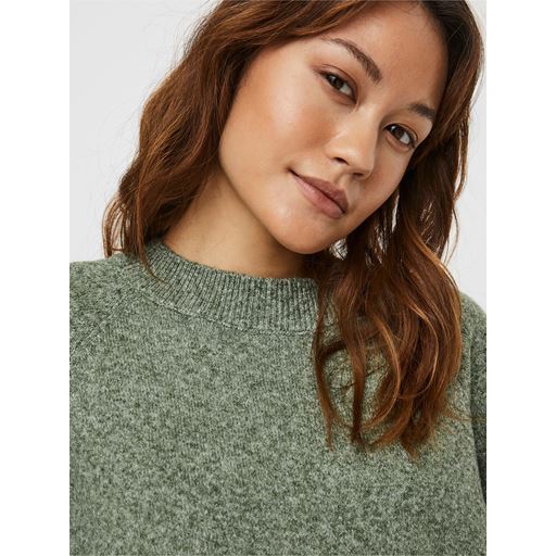 Vero Moda Doffy LS Striktrøje, Laurel Wreath, S