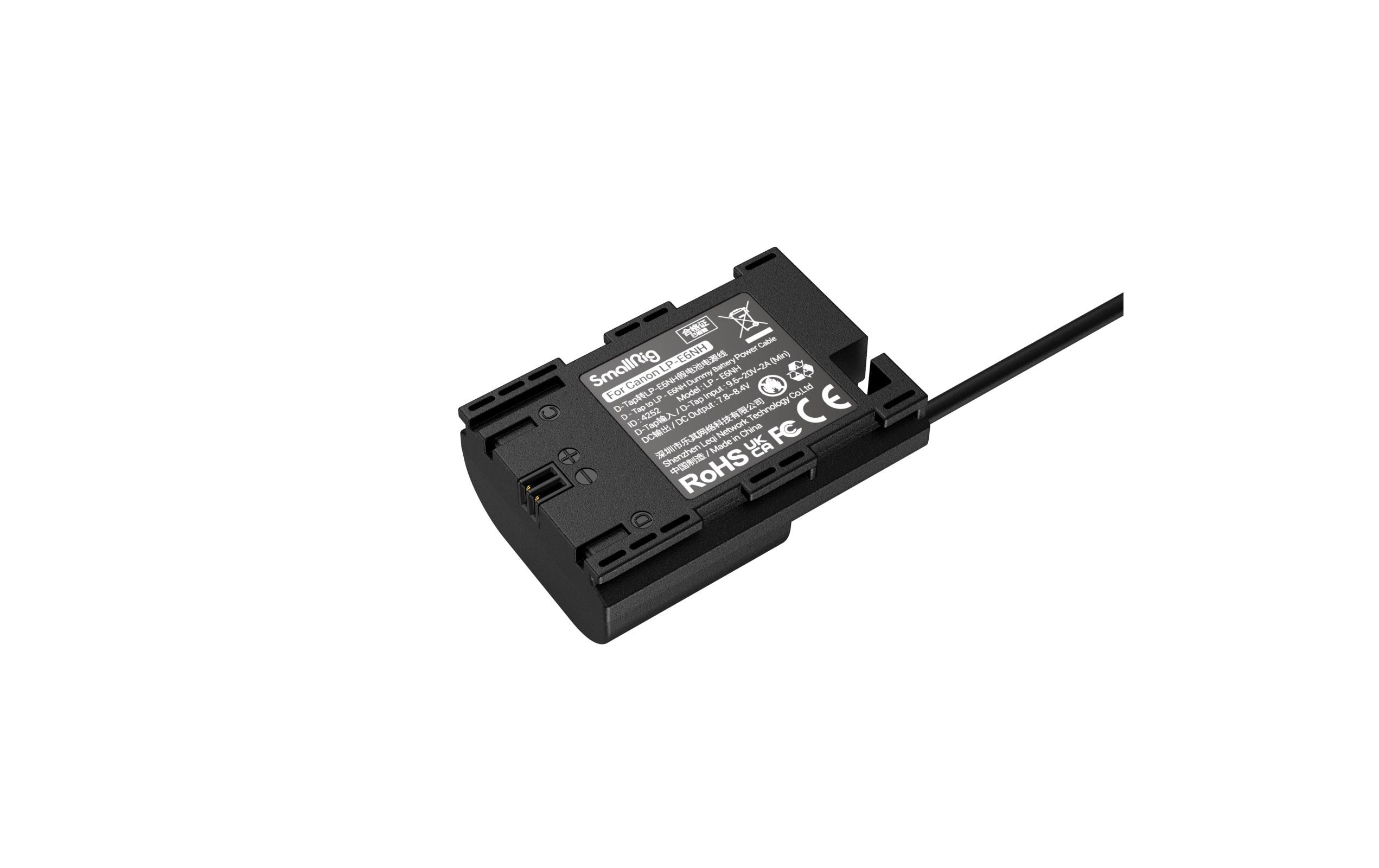 Digitalkamera-Akku D-Tap to LP-E6NH Power CableFür eine kontinuierliche Stromversorgung, die das lästige Batteriewechseln zwischen den Aufnahmen erspart