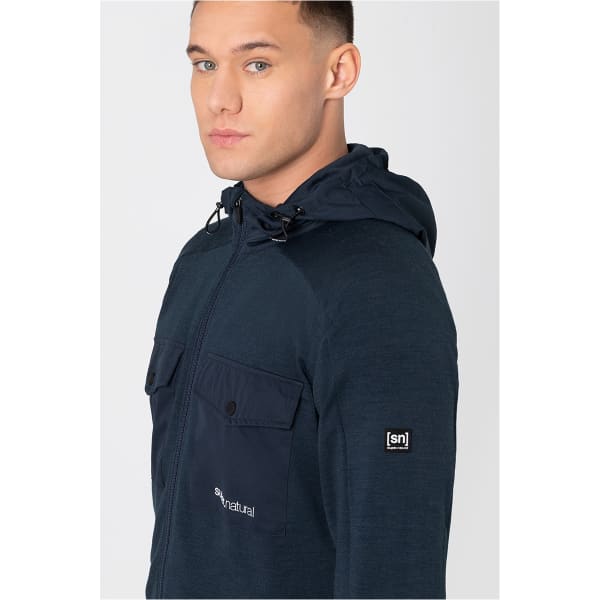 Veste polaire SUPER.NATURAL M ADVENTURE JACKET BLUEBERRY